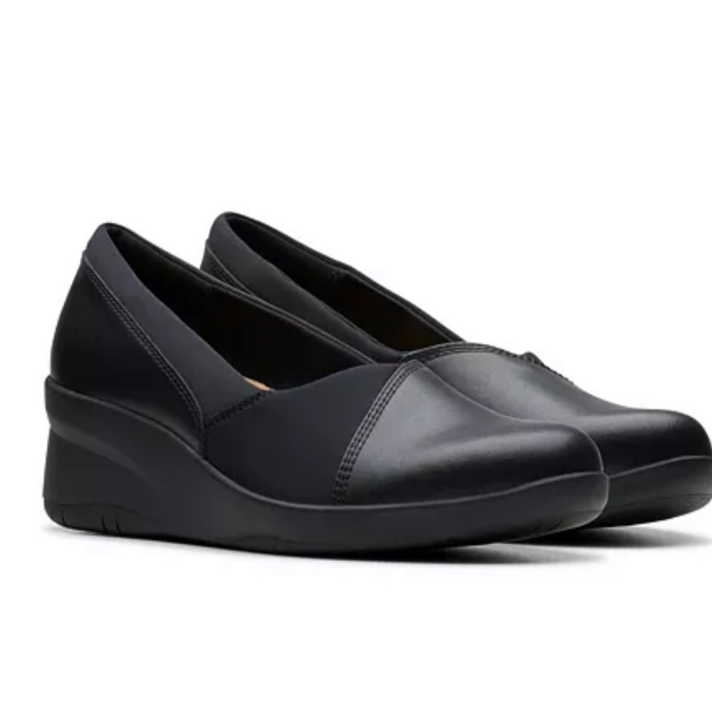 Clark’s Collection Suttyn Walk Cushioned Mid-Heel Shoes